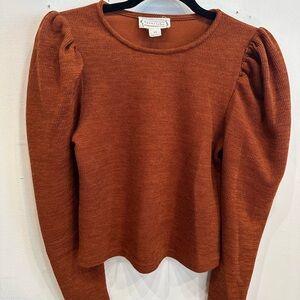 Loveriche Rust Long Sleeve Top Women’s XS